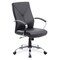Officesource Boxero Collection Executive High Back with Chrome Frame 1401VBK - alternate 1